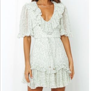 Pictionary Places Dress Green